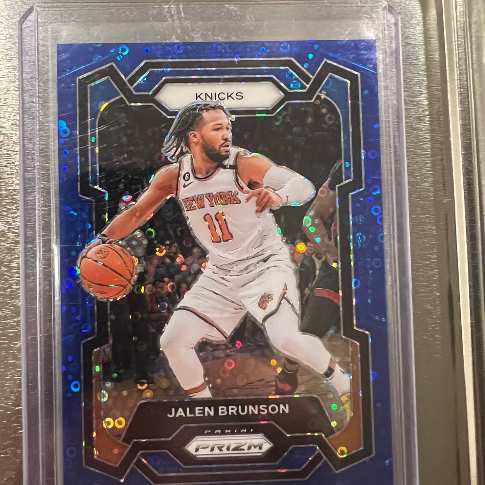 Jalen Brunson Fast break Blue /150